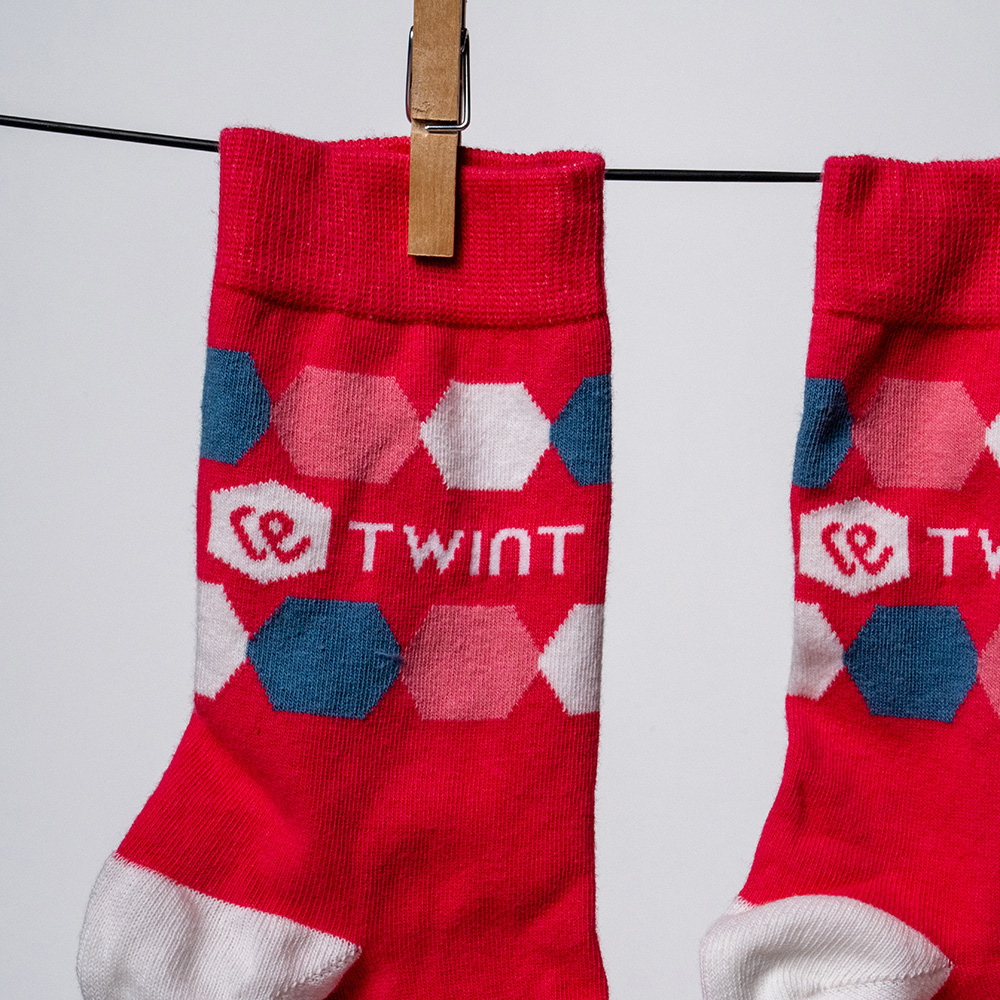 Chaussettes «TWINT Pink»